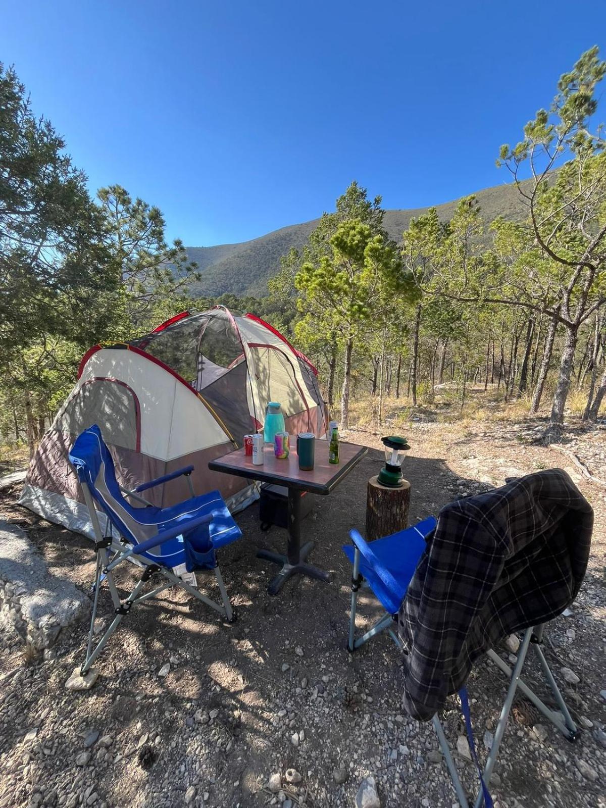 Camping En La Sierra De Arteaga Los Lirios Eksteriør bilde