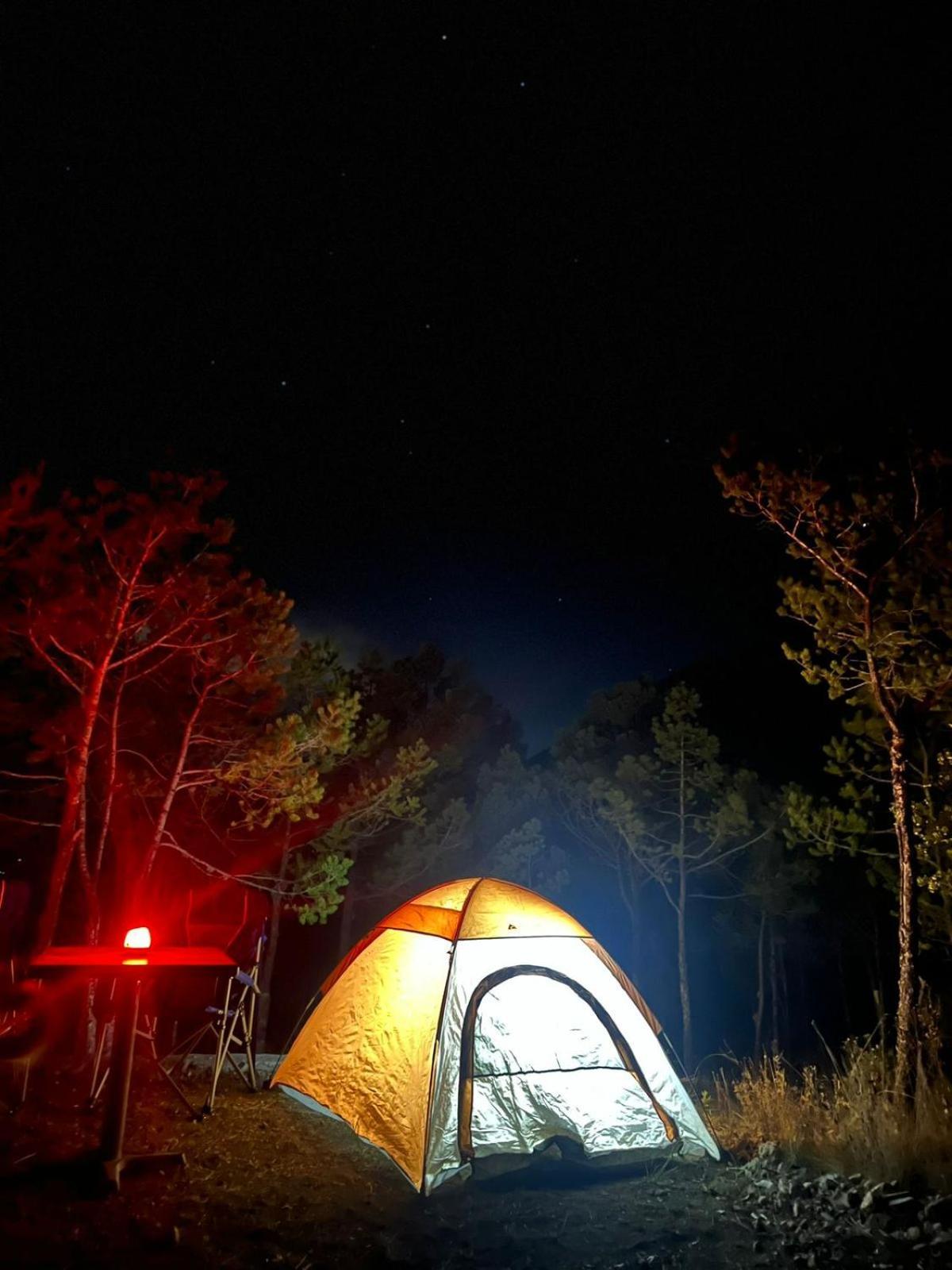 Camping En La Sierra De Arteaga Los Lirios Eksteriør bilde
