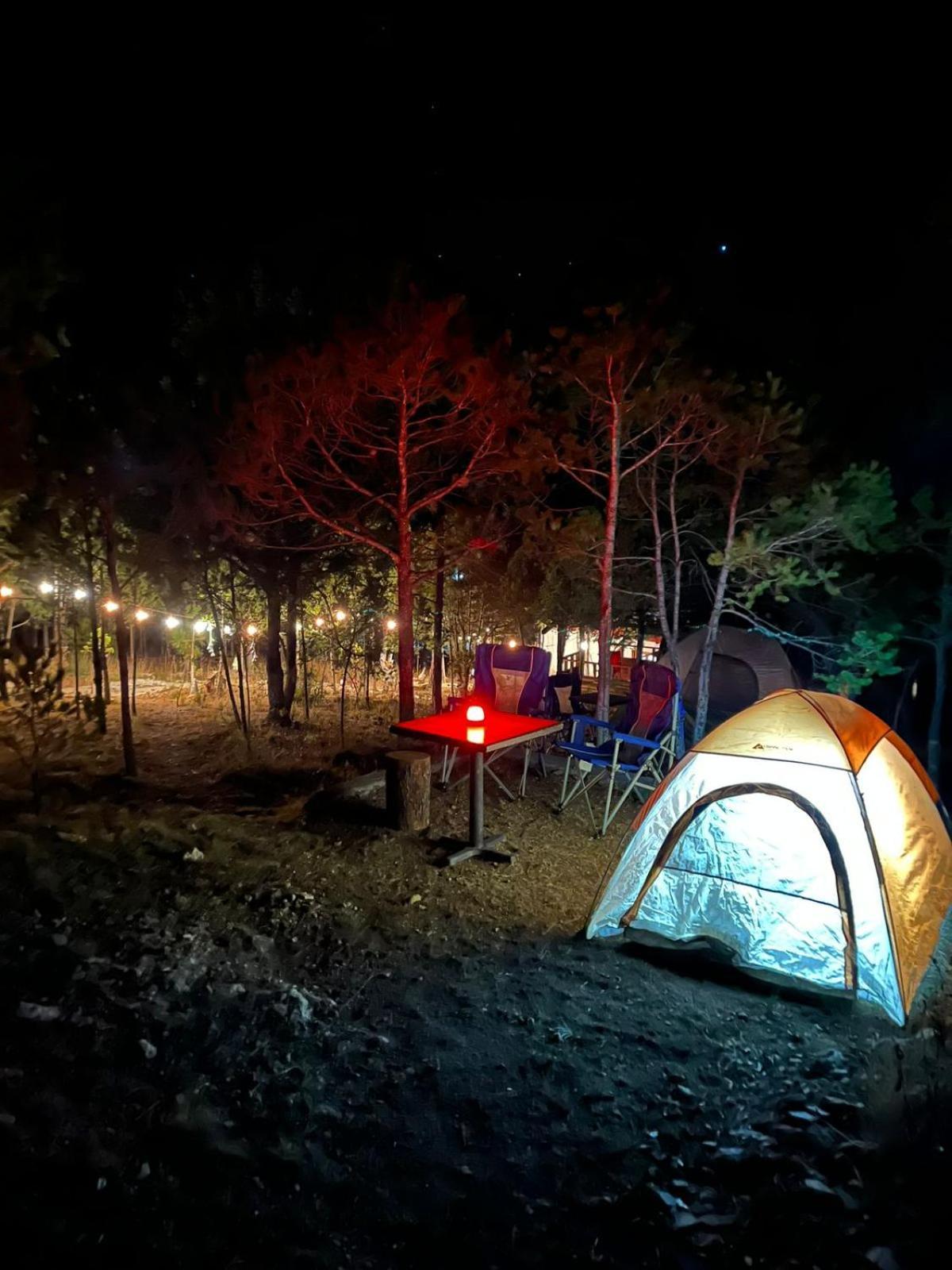 Camping En La Sierra De Arteaga Los Lirios Eksteriør bilde