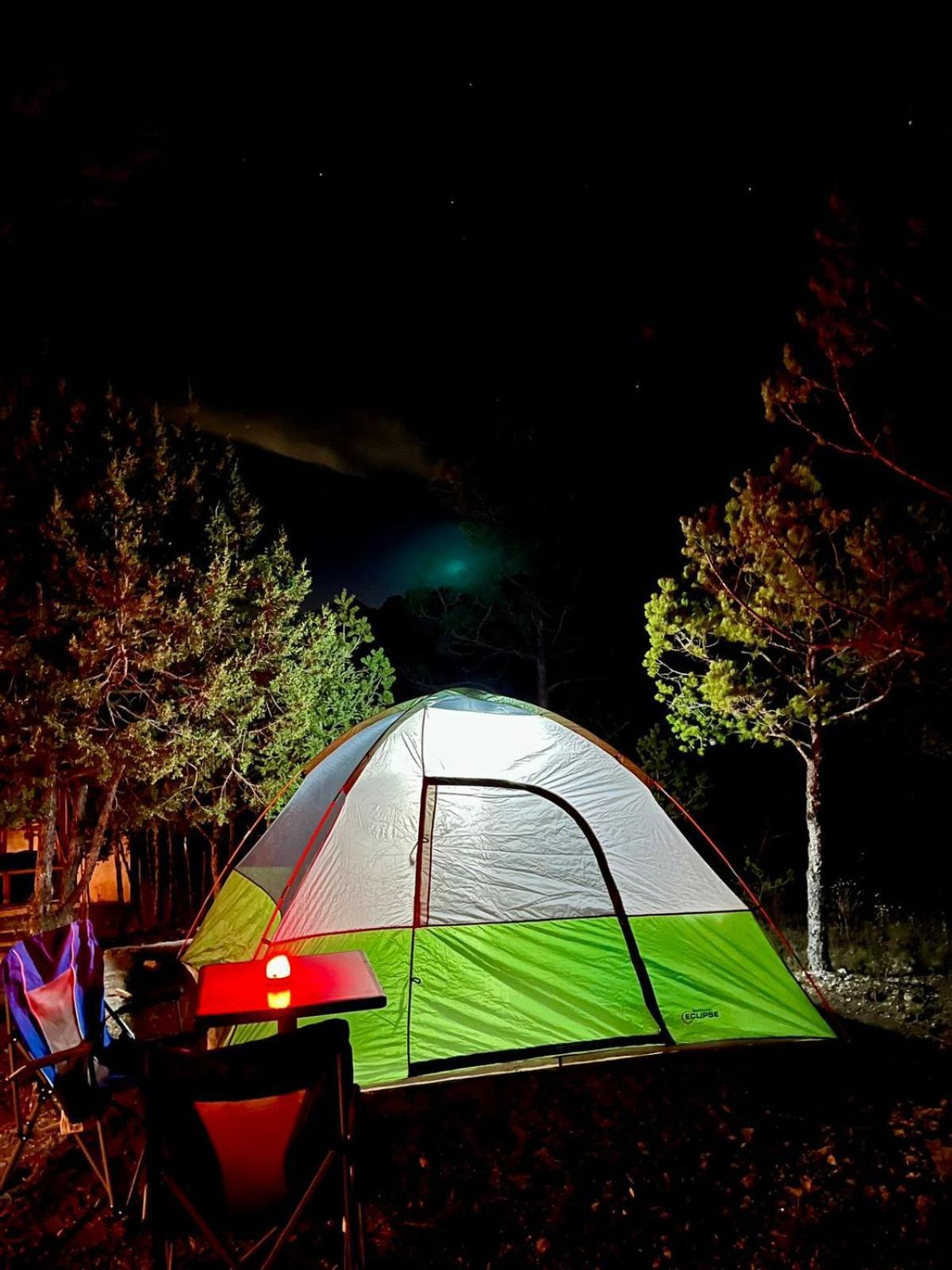 Camping En La Sierra De Arteaga Los Lirios Eksteriør bilde