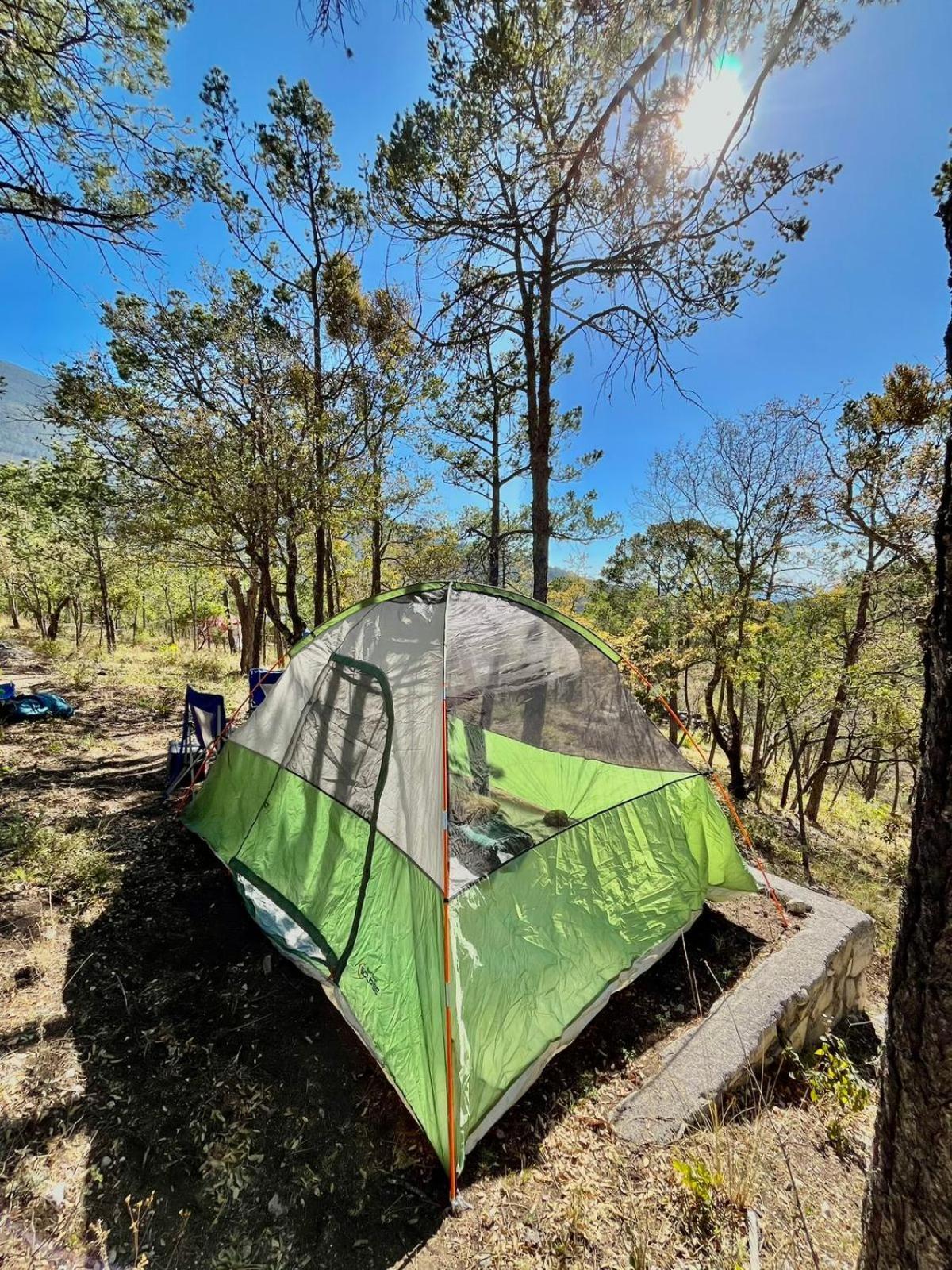 Camping En La Sierra De Arteaga Los Lirios Eksteriør bilde