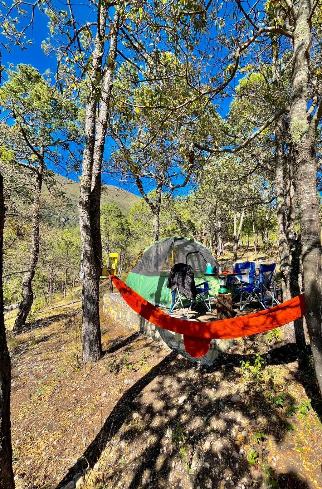Camping En La Sierra De Arteaga Los Lirios Eksteriør bilde