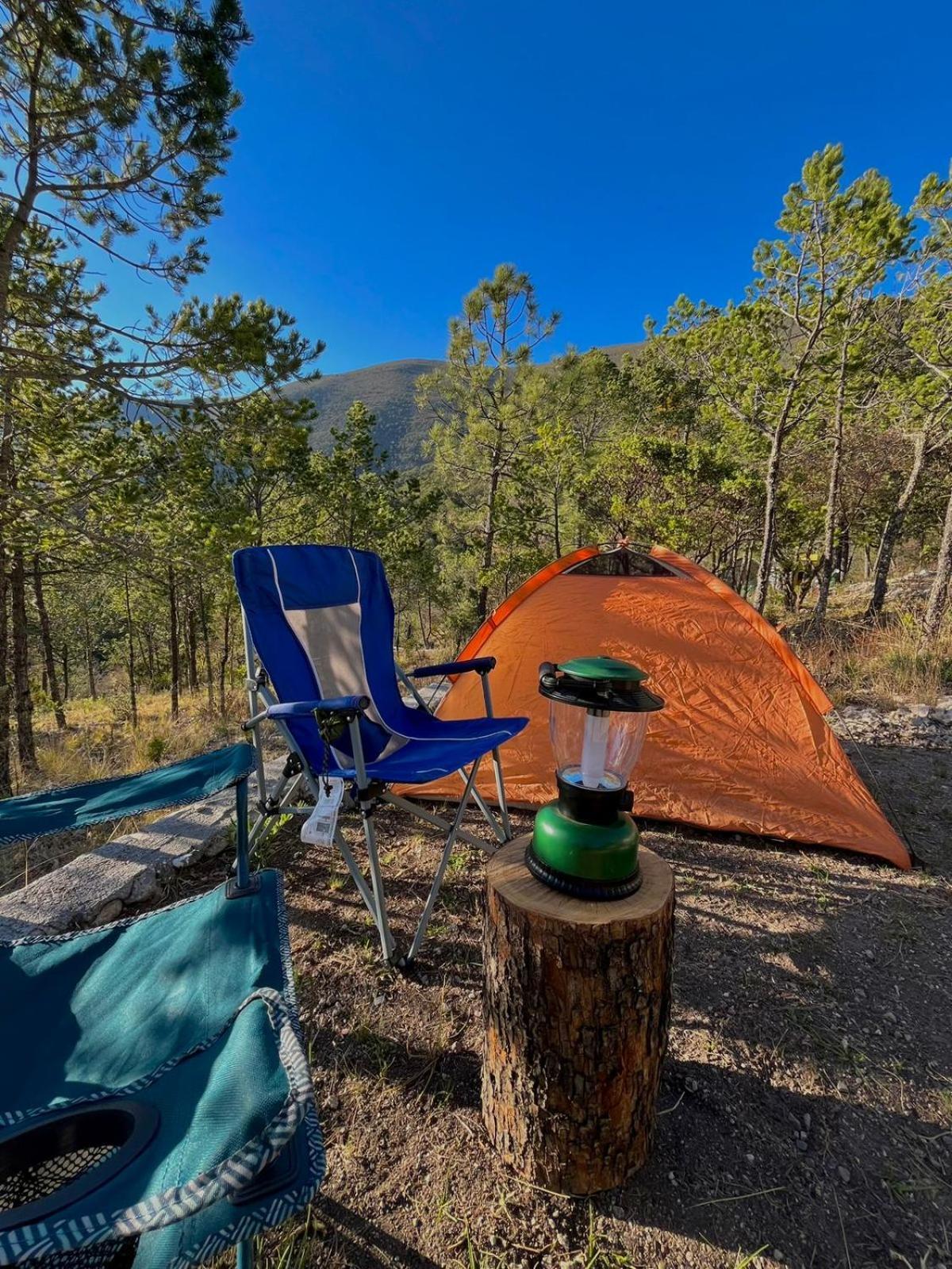 Camping En La Sierra De Arteaga Los Lirios Eksteriør bilde