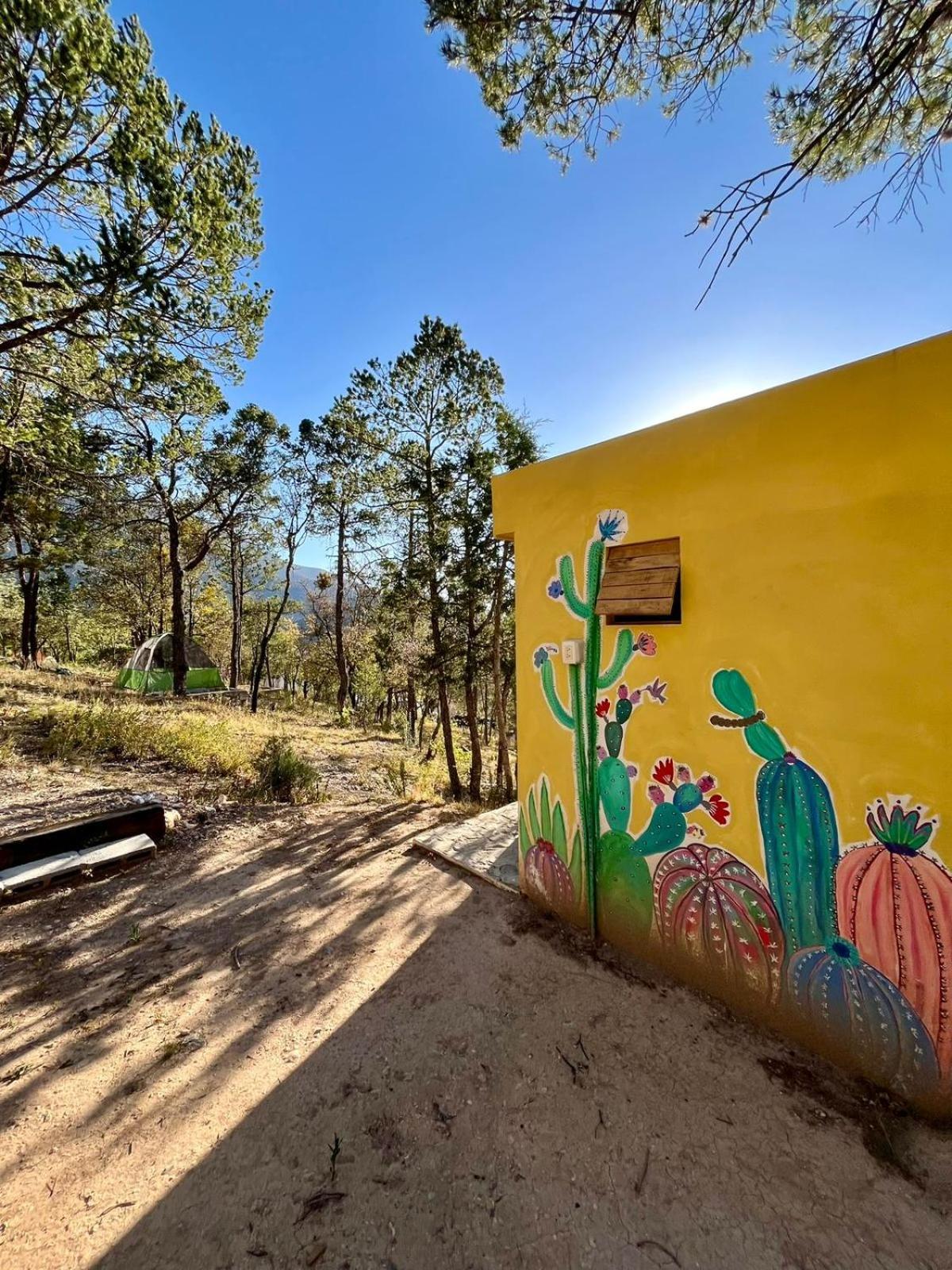 Camping En La Sierra De Arteaga Los Lirios Eksteriør bilde