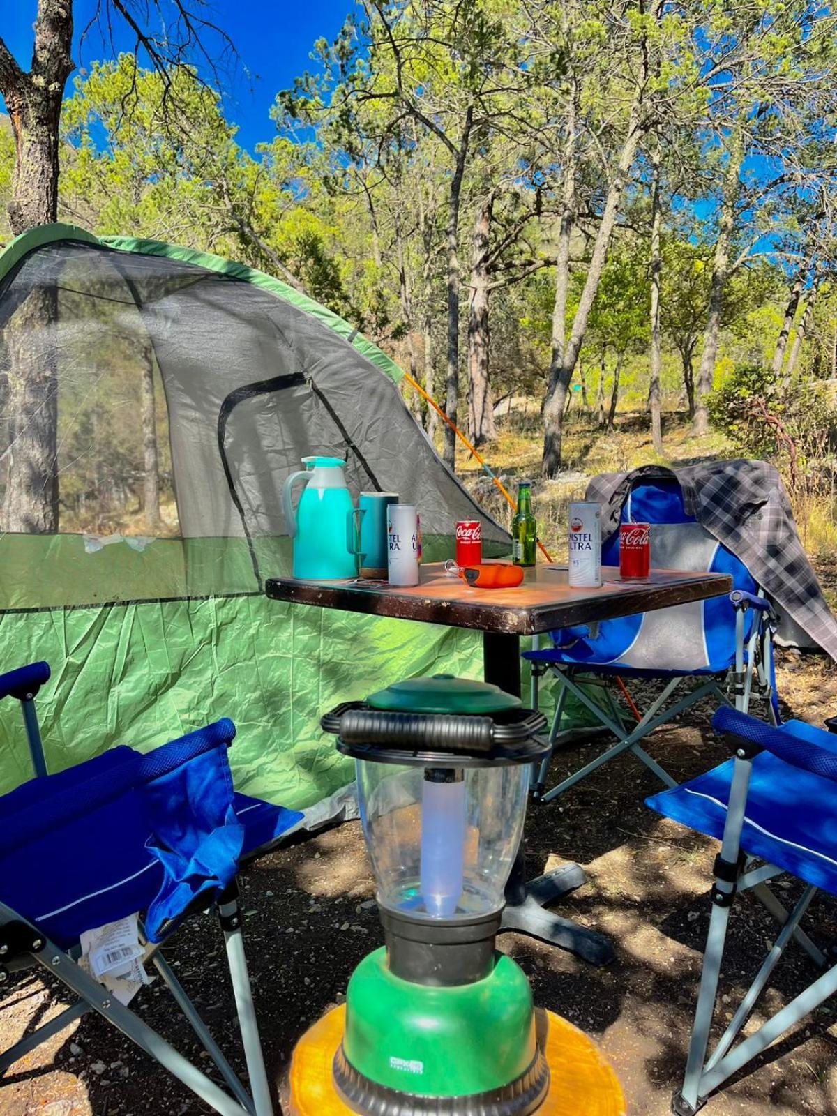 Camping En La Sierra De Arteaga Los Lirios Eksteriør bilde