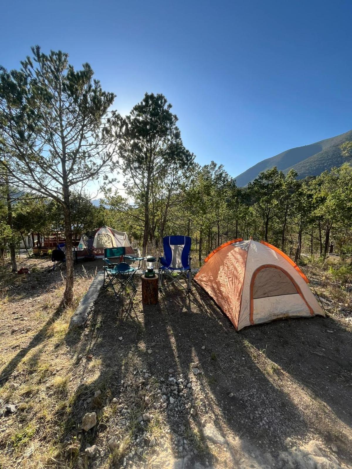 Camping En La Sierra De Arteaga Los Lirios Eksteriør bilde