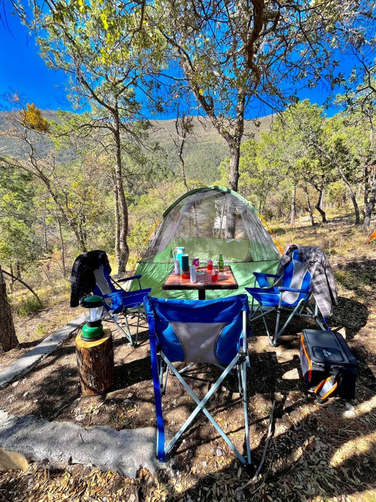 Camping En La Sierra De Arteaga Los Lirios Eksteriør bilde