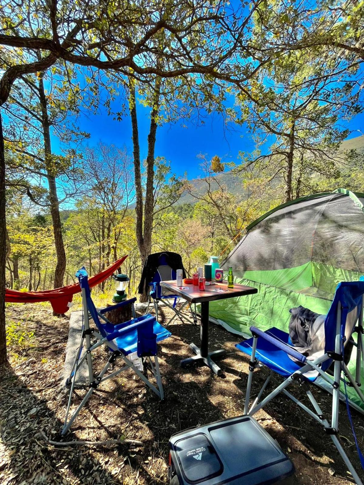 Camping En La Sierra De Arteaga Los Lirios Eksteriør bilde