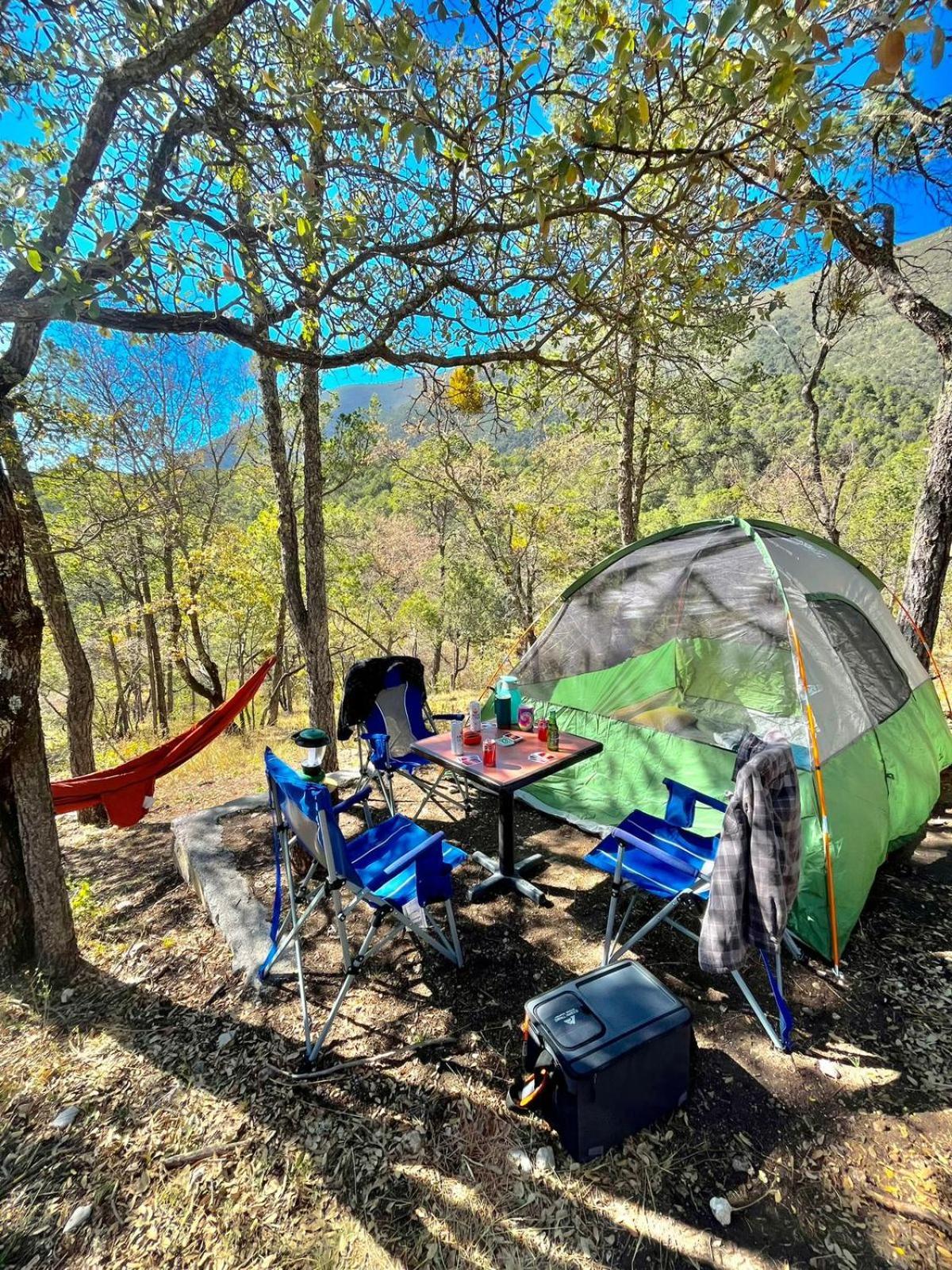 Camping En La Sierra De Arteaga Los Lirios Eksteriør bilde